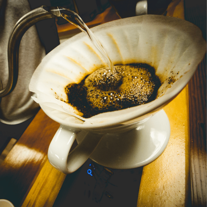 Pourover Coffee Brewing