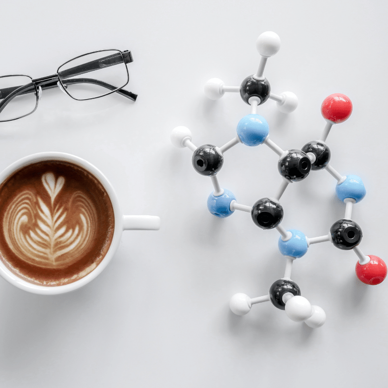 caffeine molecule